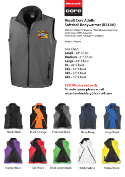 Result Core Adults Softshell Bodywarmer (R232M)